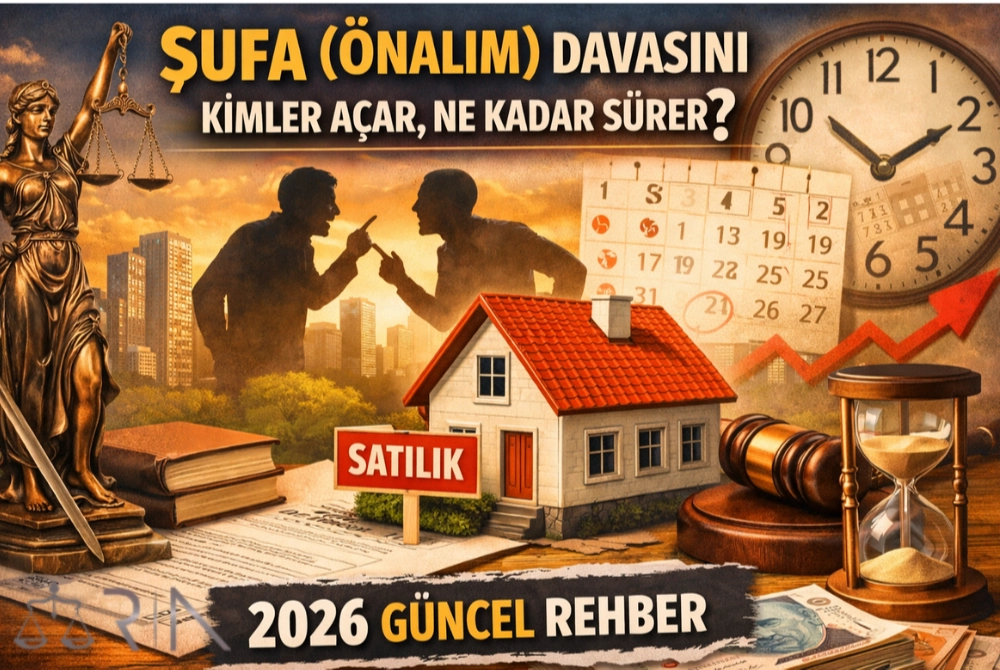 2026 Güncel Şufa (Önalım) Davası Rehberi | Antalya Gayrimenkul Avukatı