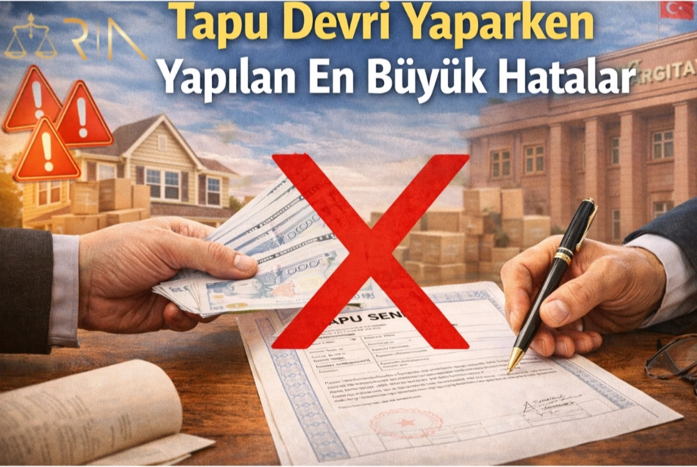 Antalya'da Tapu devri yaparken yapılan en büyük hatalar!